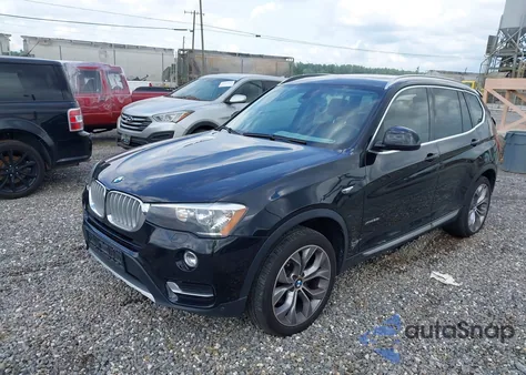 2016 BMW X3 xDrive28I from USA, damaged, VIN 5UXWX9C58G0D83862